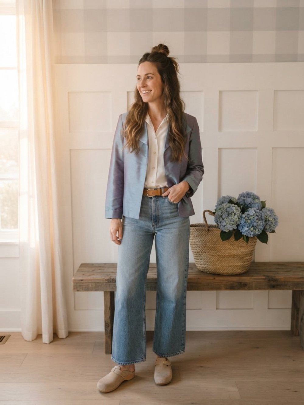 Ralph Lauren Iridescent Lavender Blazer